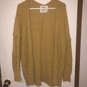 Mustard cardigan